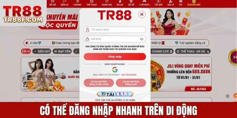 Đăng Nhập Tr88 Nhanh Và An Toàn Trên Cả Di Động Và PC - WINLUMO99.LOL