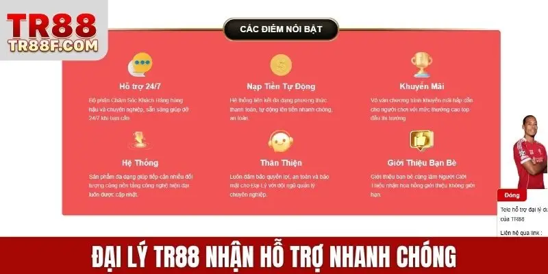 Đại Lý TR88 - Cơ Hội Hợp Tác Sinh Lợi Bền Vững Hoa Hồng 80% - WINLUMO99.LOL