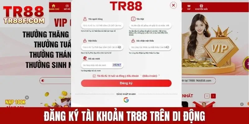 Đăng Ký Tr88 - Cách Tạo Tài Khoản An Toàn Qua PC Và Di Động - WINLUMO99.LOL