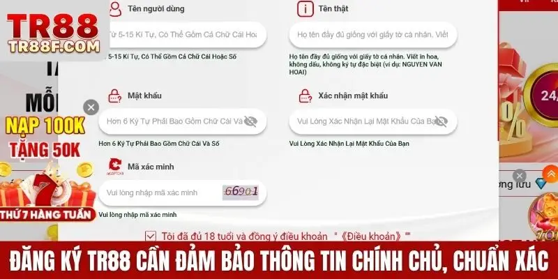 Đăng Ký Tr88 - Cách Tạo Tài Khoản An Toàn Qua PC Và Di Động - WINLUMO99.LOL