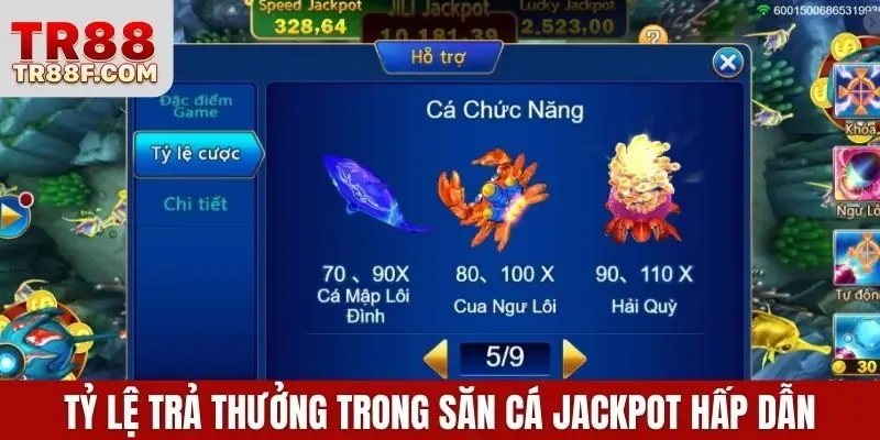 Bắn Cá Jackpot TR88 - Săn Cá Đổi Thưởng Jackpot Cực Lớn - WINLUMO99.LOL
