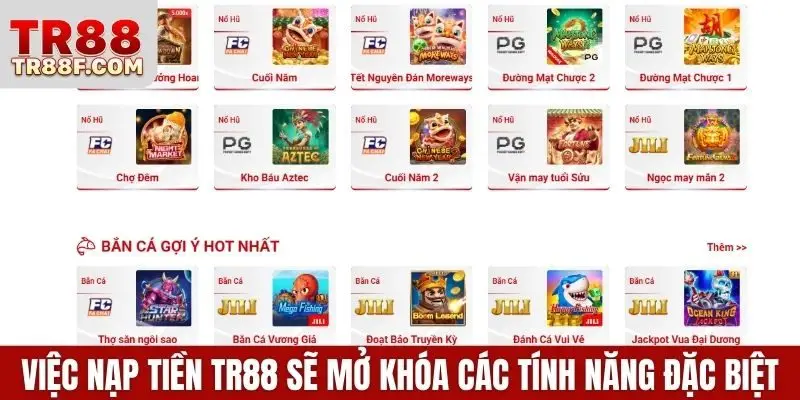 Nạp Tiền Tr88 Dễ Dàng Qua Ngân Hàng, Ví Điện Tử, Ví Mã Hóa - WINLUMO99.LOL